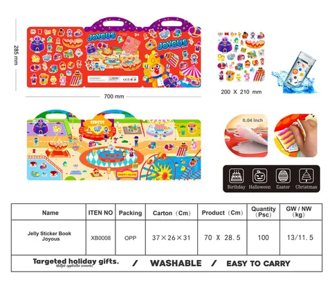 Real amusement-park themed learning and activity set